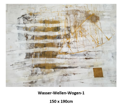 Wien Wasserturm, September 2015 - Wasser-Wellen-Wogen